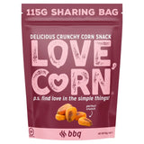 Love Corn Crunchy Corn BBQ snack pouch 115g, UK version