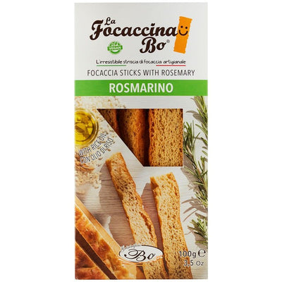 La Focaccina Bo Rosemary Focaccina Focaccia Strips 100g