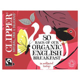 Clipper English Breakfast tea bags 80 bags - British product