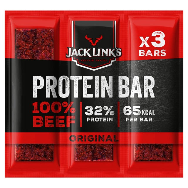 Jack Link's Original Beef Jerky Bar 3 x 20g, UK version