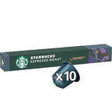 Starbucks Espresso Roast coffee pods 10 capsules (British brand)
