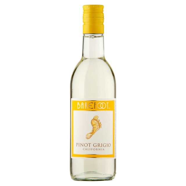 Barefoot Pinot Grigio Small Bottle 187ml - British product
