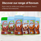 Options Belgian hot chocolate drink 220g, imported from the UK