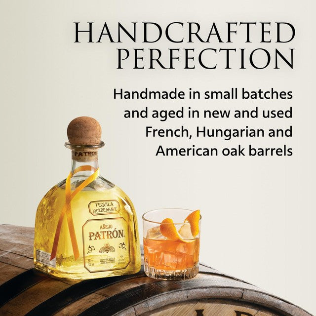 Patron Anejo Tequila 70cl, imported from the UK