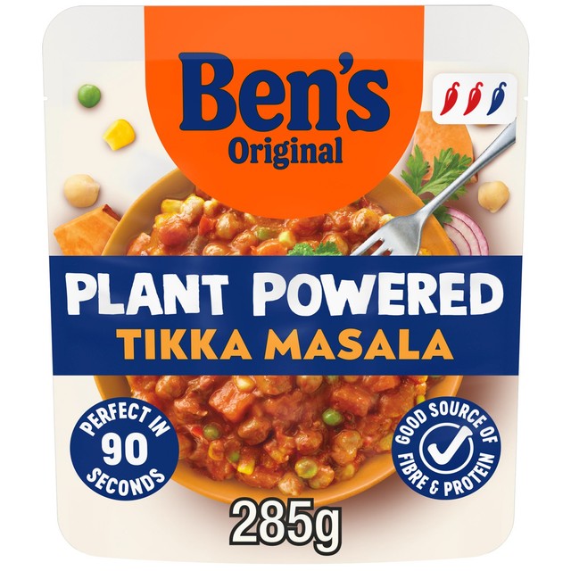 Ben's Original vegan Tikka Masala curry ready meal 285g - British product