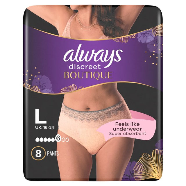 Always Incontinence Pants Boutique L - British product