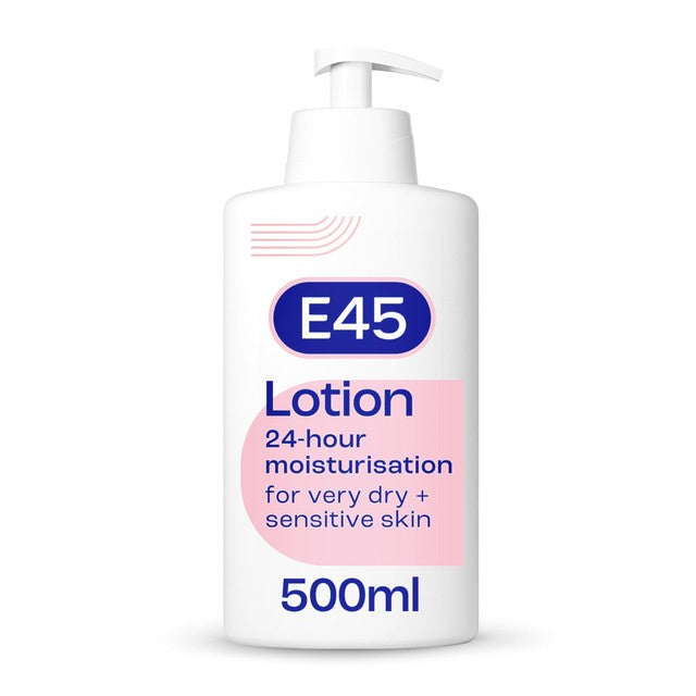 E45 Moisturising Body Lotion for Dry & Sensitive Skin 500ml - British product
