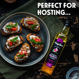 Napolina roasted garlic and herbs flavoured olive oil 250ml, imported from the UK