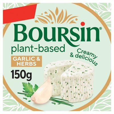 Boursin Garlic & Herbs Vegan Cheese Spread 150g