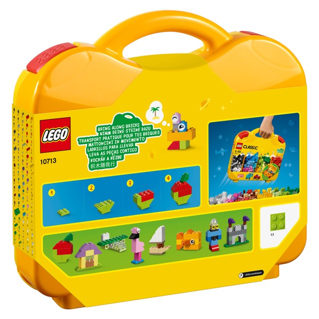 Lego Classic Creative Suitcase Building Bricks (British brand)