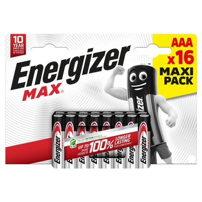 Energizer Max AAA Alkaline Batteries 16-Pack