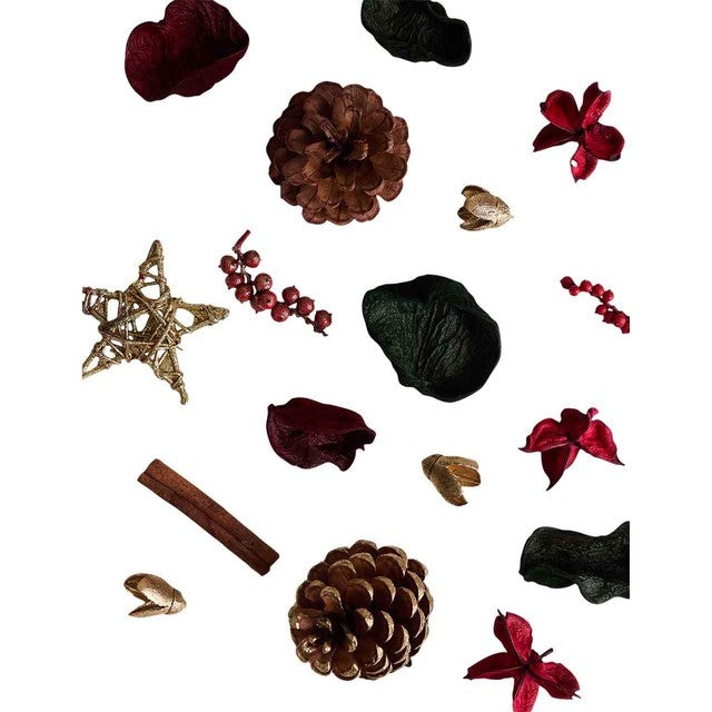 M&S Mandarin Clove and Cinnamon Pot Pourri Red Mix, imported from the UK