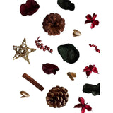 M&S Mandarin Clove and Cinnamon Pot Pourri Red Mix, imported from the UK