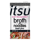 Itsu beef pho broth for noodles 1L, UK version