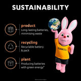 Duracell Optimum AAA alkaline batteries 8-pack - British product