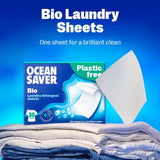 OceanSaver laundry detergent sheets 60 pack, imported from the UK