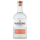 Masons Orange Lime Leaf Gin 70cl, imported from the UK