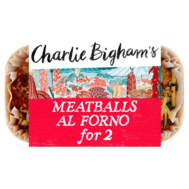 Charlie Bigham's Meatballs Al Forno 650g, imported from the UK