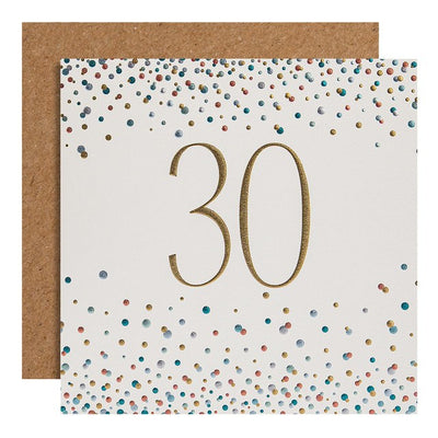 M&S Premium Star 30th Birthday Greeting Card 15cm x 15cm