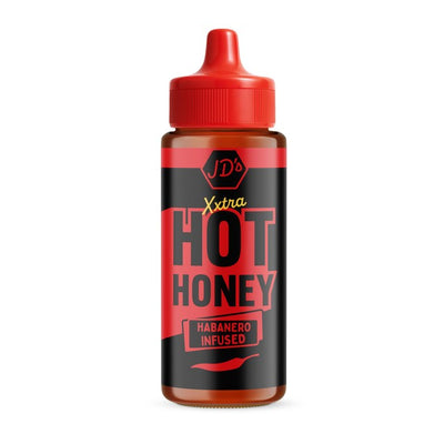 JDs Hot Honey Sauce au miel épicé infusion Habanero XXTRA Forte 260g