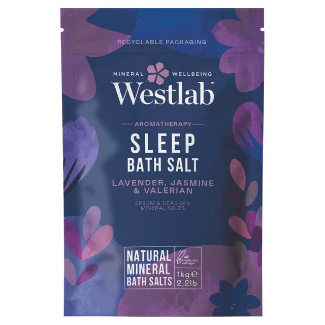 Westlab SLEEP bath salts 1kg (British brand)