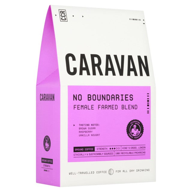 Caravan Coffee No Boundaries ground coffee 200g - British product