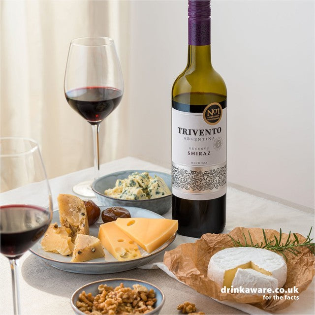 Trivento Reserve Shiraz red wine 75cl (British brand)