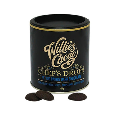 Willie's Cacao Rio Caribe 72% Dark Chocolate Drops Vegan 150g