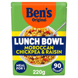 Ben's Original Moroccan chickpeas lunch bowl 220g - British product