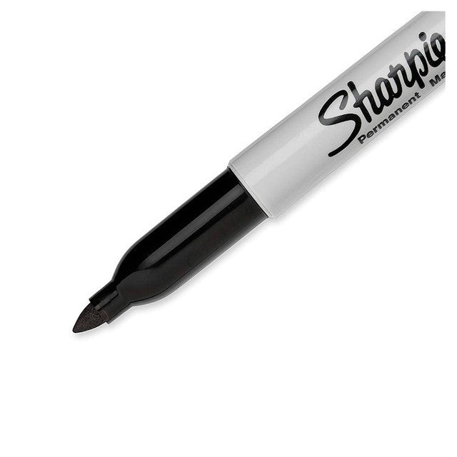 Sharpie permanent marker black 2-pack (British brand)