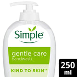 Simple Gentle Care hand wash 250ml (British brand)