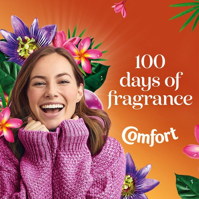 Comfort Passion Bloom fabric conditioner 1400ml - British product