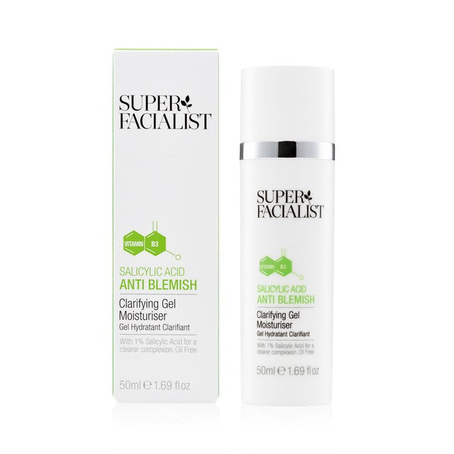 Super Facialist Anti-Blemish Gel Moisturiser 50ml (British brand)