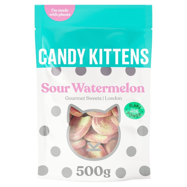 Candy Kittens Sour Watermelon fruit gums 500g - British product