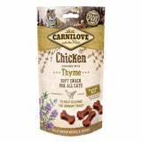 Carnilove Chicken with Thyme Cat Treats 50g - British product