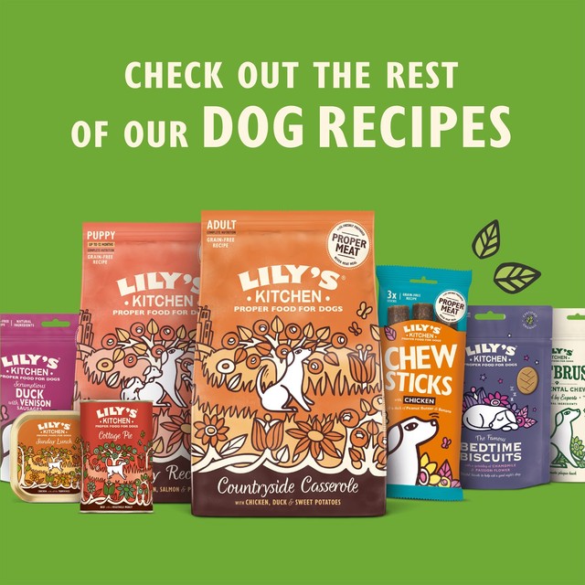 Lily's Kitchen Lean Machine dog food tray 150g, UK version