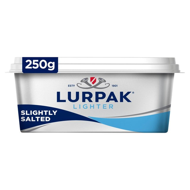 Lurpak lighter slightly salted spreadable butter 250g, UK version
