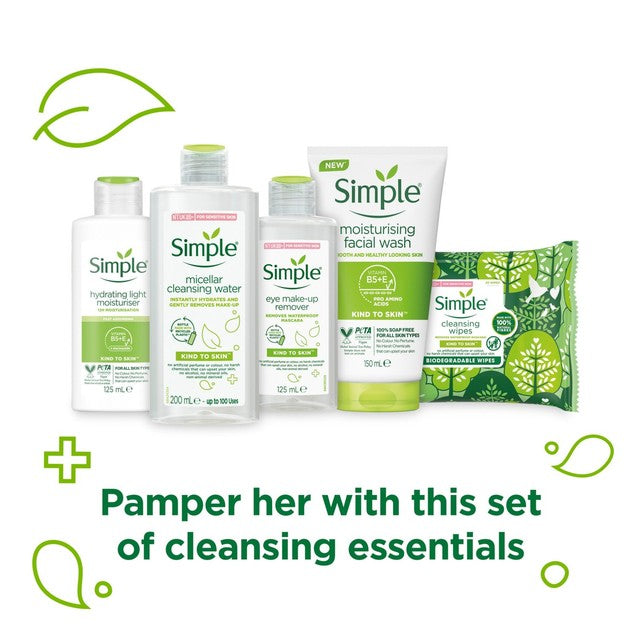Simple Kind to Skin Ultimate Collection skincare gift set (British brand)