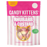Candy Kittens fruit gum sweets rhubarb and custard 140g - British product