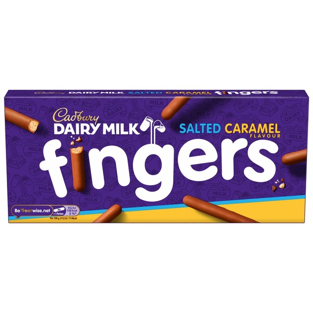 Cadbury salted caramel biscuits 114g - British product