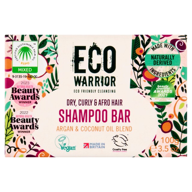 Little Soap Company Eco Warrior shampoo bar 100g - British product