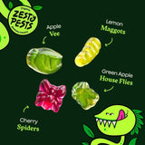 Wild Thingz Zesty Pests organic gummy sweets 130g (British brand)