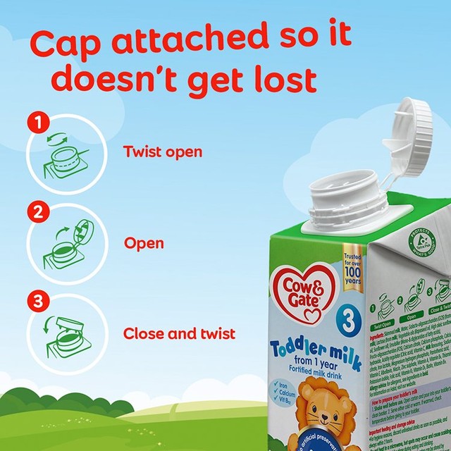 Cow & Gate toddler milk ready to feed 200ml - British product