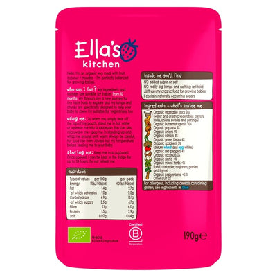 Ella's Kitchen Thai Curry Babymatpose for 10+ måneder 190g