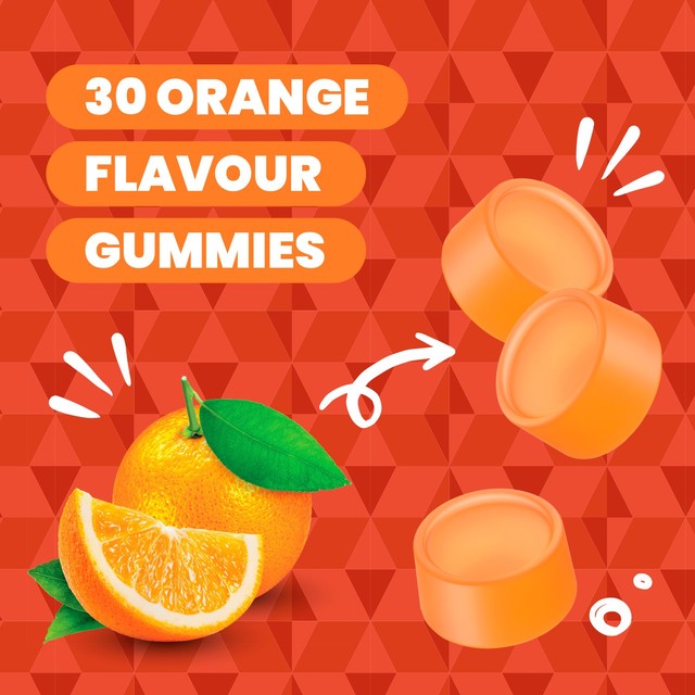 Haliborange adult multivitamin orange gummies 30 gummies, UK version
