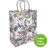 Deva Designs Tropical Animals Large Gift Bag (British brand)