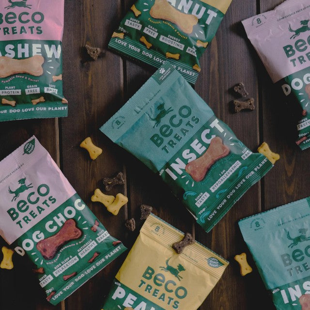 Beco Pets dog treats cashew with pumpkin seed and coconut 70g - British product