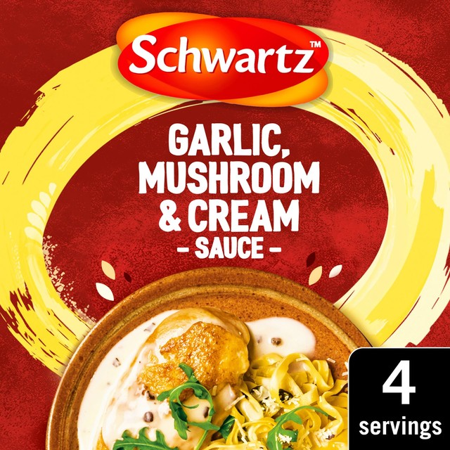 Schwartz garlic and mushroom sauce mix 26g (British brand)