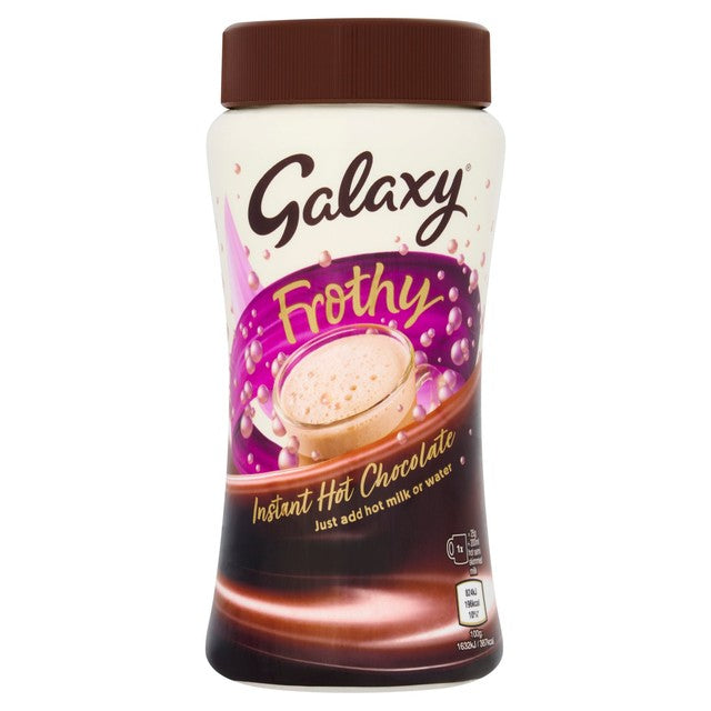 Galaxy ultimate frothy hot chocolate powder 275g, UK version