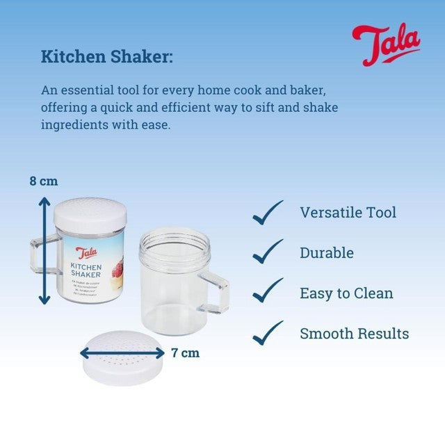 Tala kitchen shaker for flour 8.5cm tall (British brand)